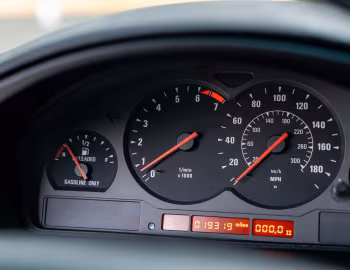 Dashboard 1994–95 BMW 850 CSi [North America] (E31) '10.1993–06.1995
