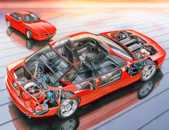 BMW 850 CSi [Worldwide] (E31) '08.1992–10.1996