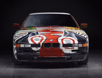 BMW 850 CSi Art Car by David Hockney (E31) '1995