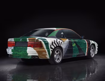 BMW 850 CSi Art Car by David Hockney (E31) '1995