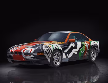 BMW 850 CSi Art Car by David Hockney (E31) '1995