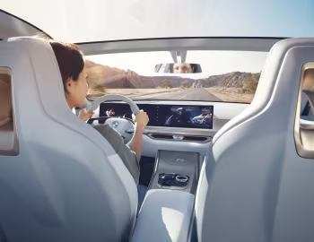 Интерьер BMW Concept i4 '03.2020