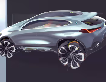草图 BMW Concept X2 (F39) '09.2016