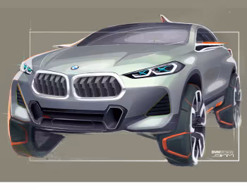 草图 BMW Concept X2 (F39) '09.2016
