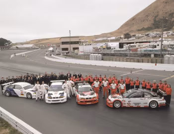 BMW M3 GTR ALMS, Hans-Joachim Stuck, JJ Lehto, Jörg Müller, Dirk Müller, Fredrik Ekblom, Bill Auberlen, Boris Said, Niclas Jönsson