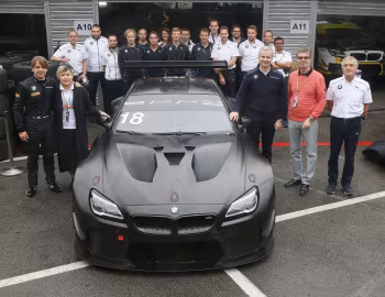 BMW M6 GT3 Art Car by Cao Fei, Augusto Farfus