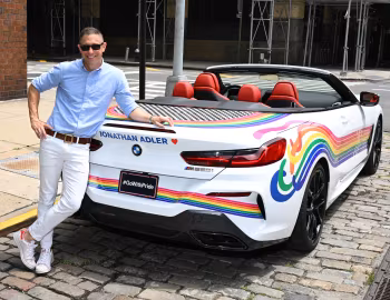 BMW M850i xDrive Cabrio Art Car by Jonathan Adler, Jonathan Adler