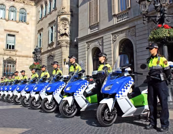 BMW C evolution Policia '2016–18