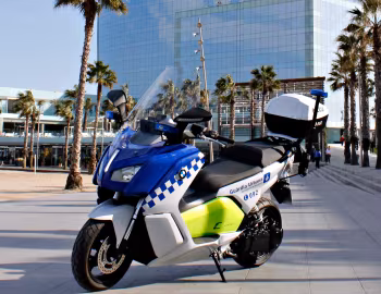 BMW C evolution Policia '2016–18
