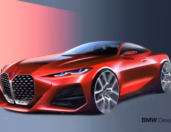 Эскиз BMW Concept 4 '09.2019