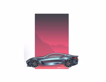 Эскиз BMW Concept 8 Series '05.2017