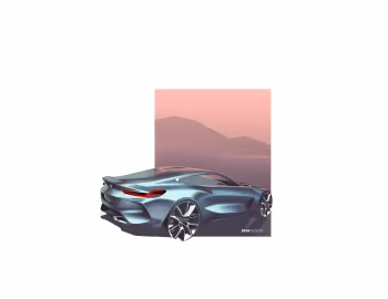 Sketch BMW Concept 8 Series '05.2017
