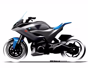 Эскиз BMW Concept 9cento '2018