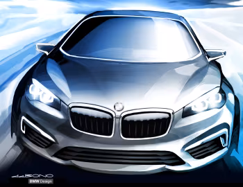 Эскіз BMW Concept Active Tourer (F45) '10.2012
