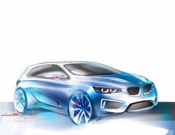 Эскіз BMW Concept Active Tourer (F45) '10.2012
