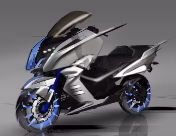 Эскиз BMW Concept C '2010