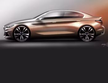 Скетч BMW Concept Compact Sedan '11.2015