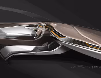 Sketch BMW Concept Compact Sedan '11.2015