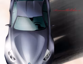 Эскиз BMW Concept CS '04.2007