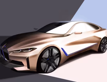 Эскиз BMW Concept i4 '03.2020