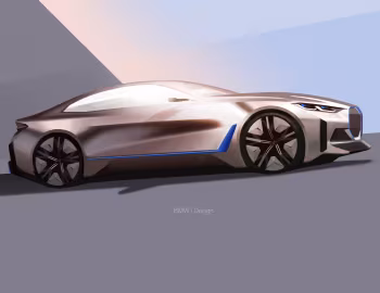 Эскиз BMW Concept i4 '03.2020