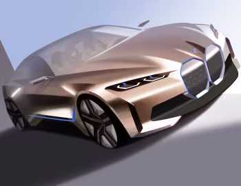 Эскиз BMW Concept i4 '03.2020