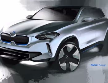 草图 BMW Concept iX3 '04.2018