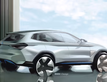 草图 BMW Concept iX3 '04.2018