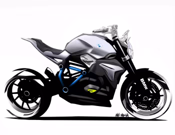 Эскиз BMW Concept Roadster '2014