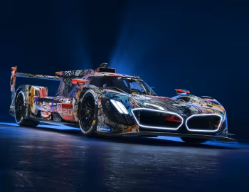 BMW M Hybrid V8 Art Car by Künstlerin Julie Mehretu '2024