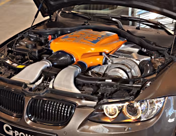 Под капотом G-Power BMW M3 Hurricane RS (E92) '2013