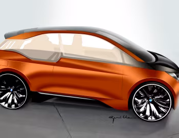 Sketch BMW i3 Concept Coupé (I01) '11.2012