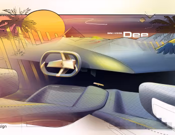 Эскиз BMW i Vision Dee '01.2023