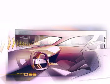 Эскиз BMW i Vision Dee '01.2023