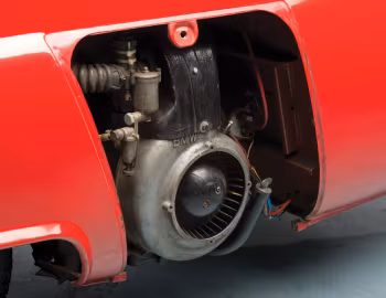 Sous la capuche BMW Isetta 300 Export Pick-Up '1957–60