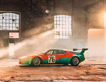 BMW M1 Procar Art Car by Andy Warhol Restoration (E26)