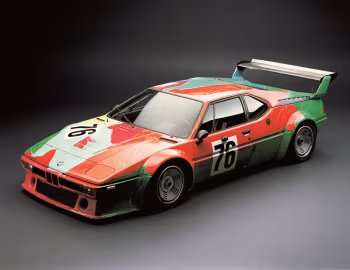 BMW M1 Art Car by Andy Warhol (E26) '1979