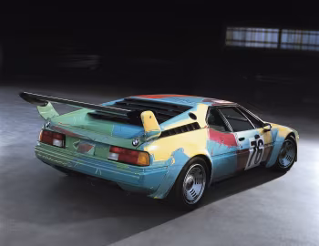 BMW M1 Art Car by Andy Warhol (E26) '1979