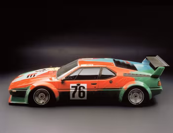 BMW M1 Art Car by Andy Warhol (E26) '1979