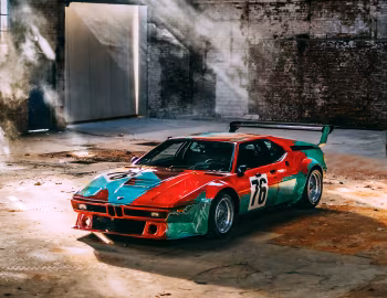 BMW M1 Procar Art Car by Andy Warhol Restoration (E26)