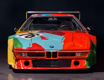 BMW M1 Procar Art Car by Andy Warhol Restoration (E26)