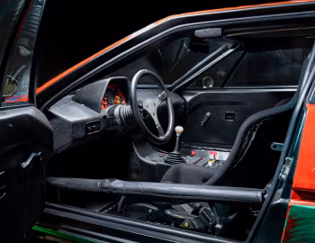 Interior BMW M1 Procar Art Car by Andy Warhol Restoration (E26)