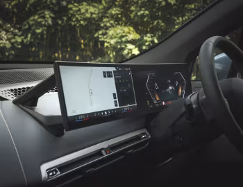 Interior BMW iX xDrive60 M Sport [UK-spec] (i20) '2025–pr.