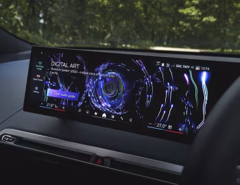 Interior BMW iX xDrive60 M Sport [UK-spec] (i20) '2025–pr.