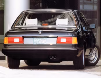 1986–87 BMW L7 [North America] (E23) '1985–87