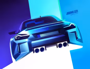 Эскіз BMW M2 (G87) '2023–н.ч.