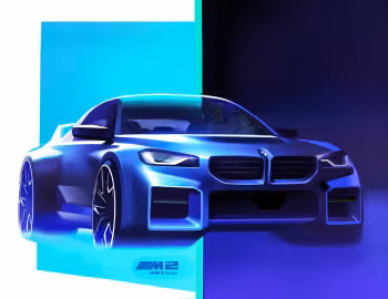 Эскіз BMW M2 (G87) '2023–н.ч.