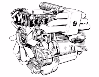 BMW M30 B35 (Bosch Motronic) '1982–86