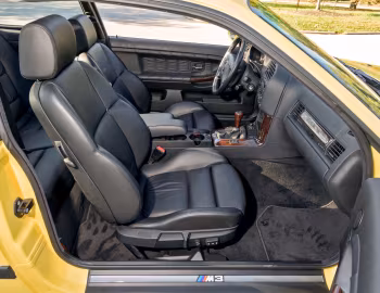 Intérieur 1995–96 BMW M3 3.0 Coupe "Luxury Package" [North America] (E36) '12.1994–01.1996