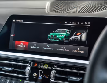 Interior BMW M3 Competition [UK-spec] (G80) '2021–pr.